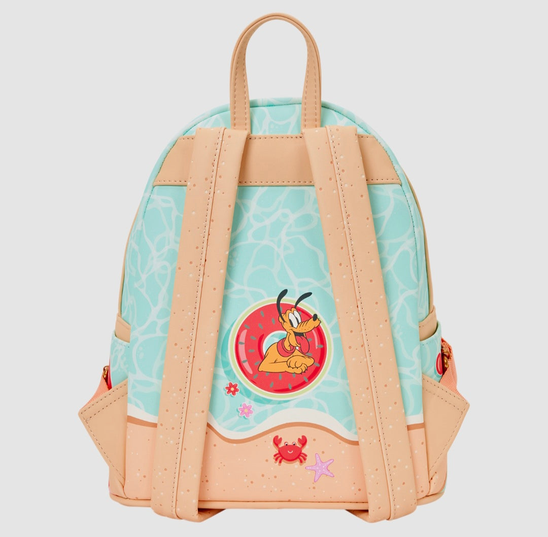 Loungefly - Mickey & Minnie Beach Fun Mini Backpack