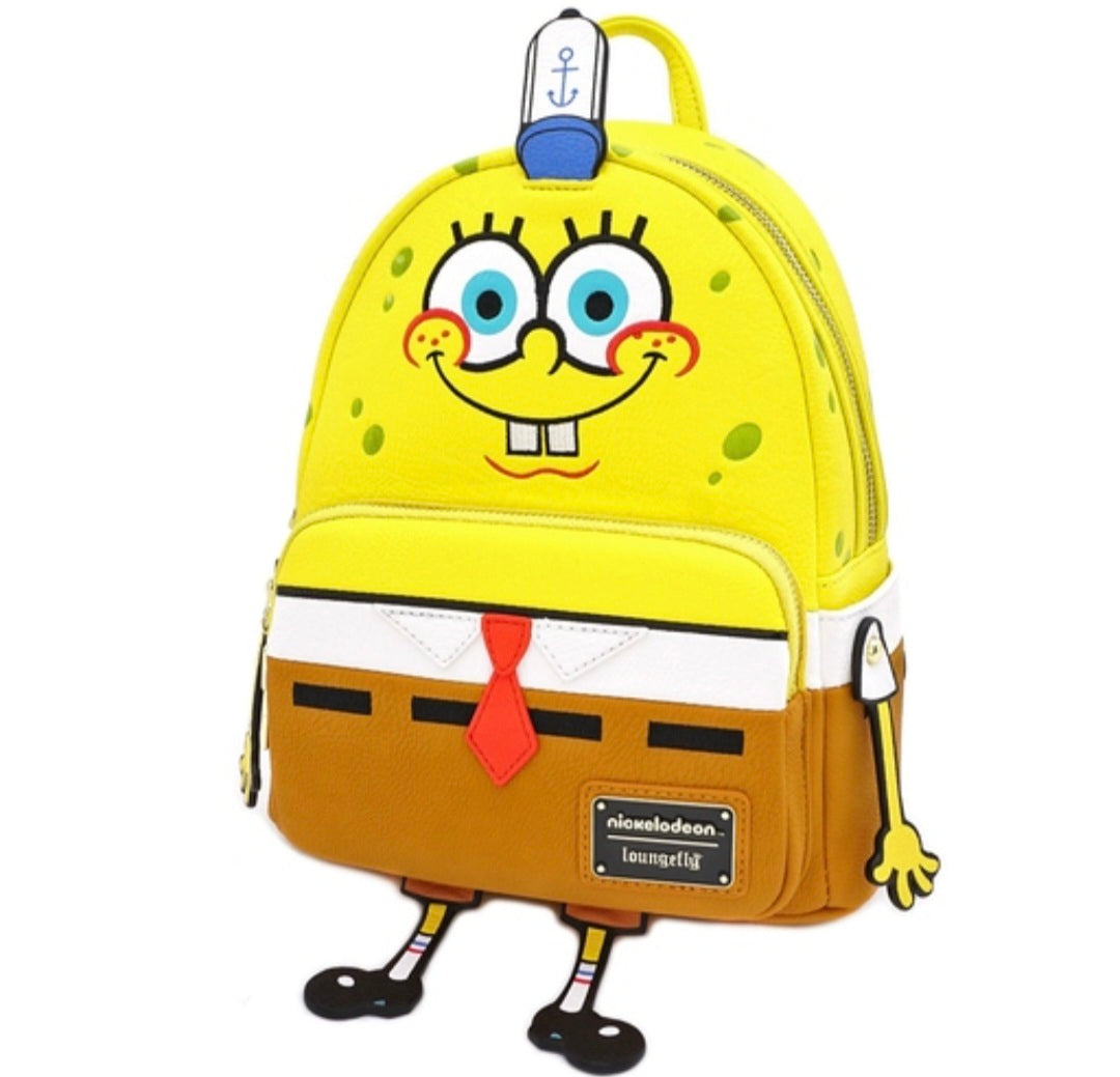 Loungefly - SpongeBob Squarepants 20th Anniversary Cosplay Mini Backpack