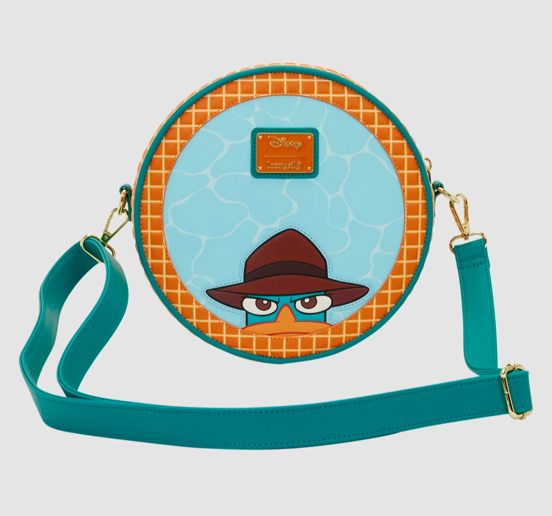 Loungefly - Phineas & Ferb Perry the Platypus Pool Crossbody Bag