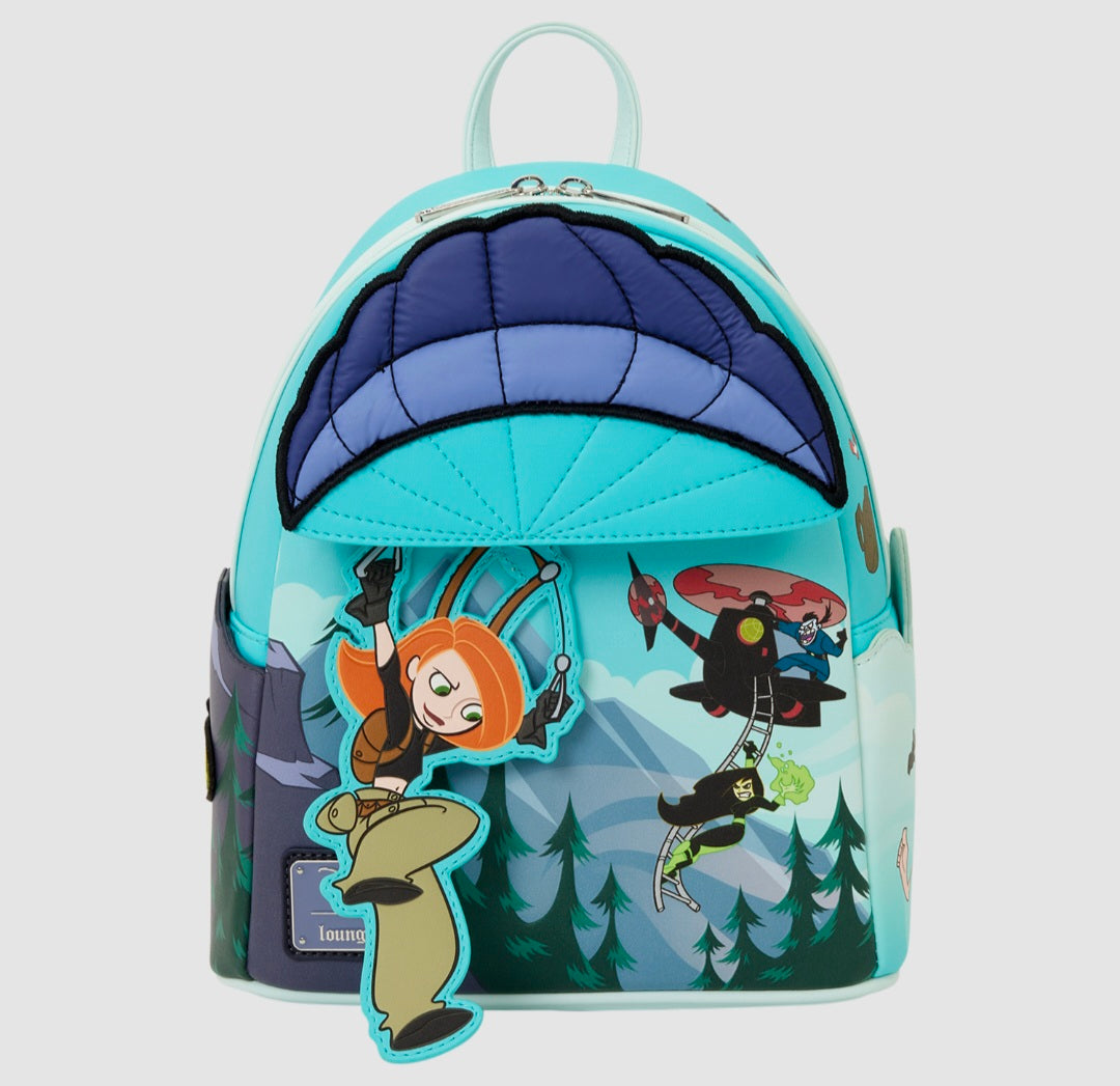 Loungefly - Kim Possible Paragliding Mini Backpack