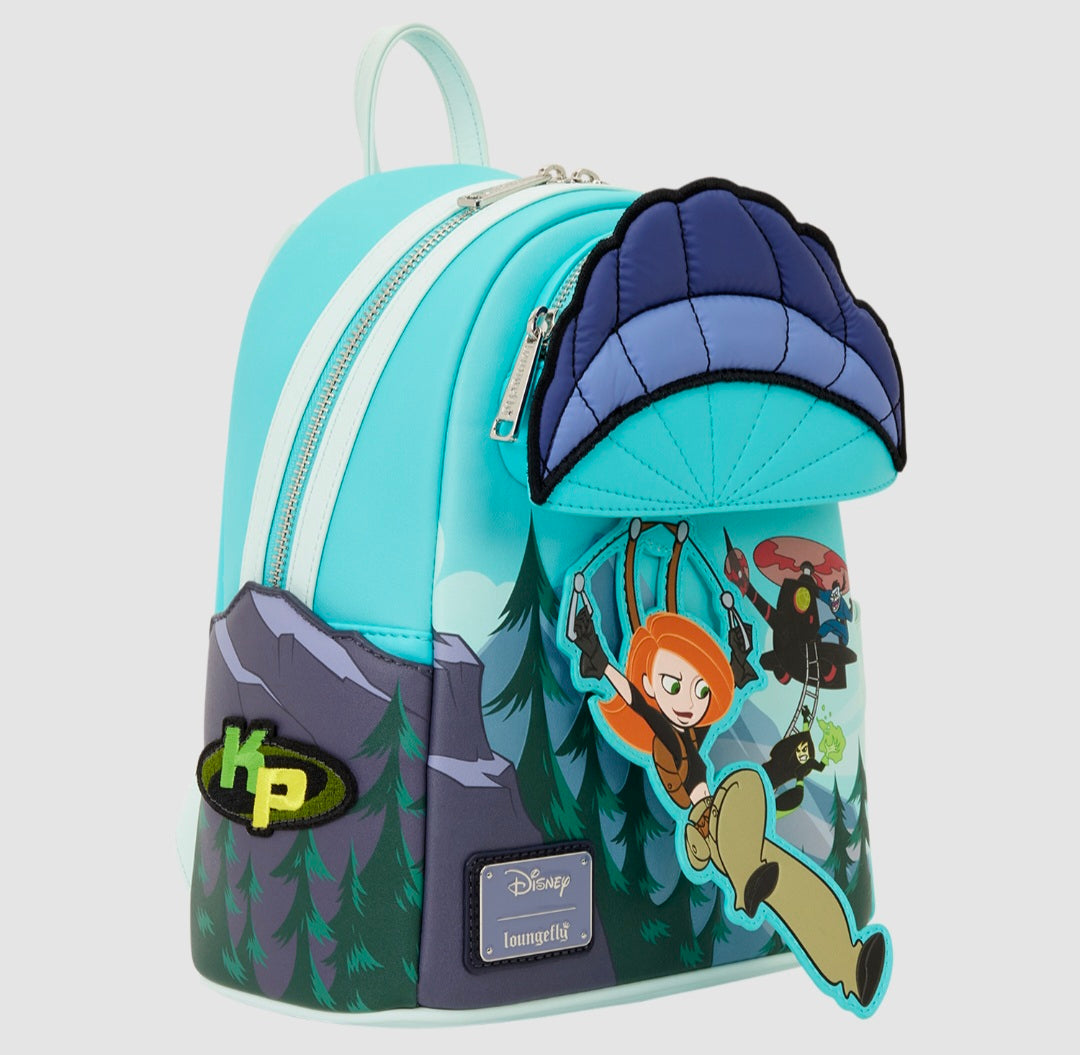 Loungefly - Kim Possible Paragliding Mini Backpack