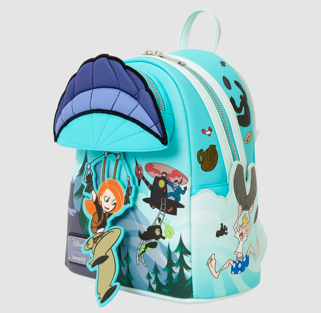 Loungefly - Kim Possible Paragliding Mini Backpack