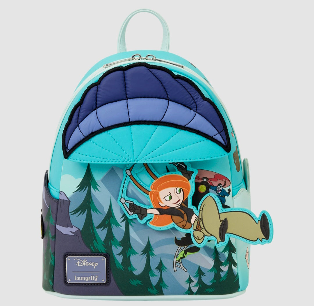 Loungefly - Kim Possible Paragliding Mini Backpack
