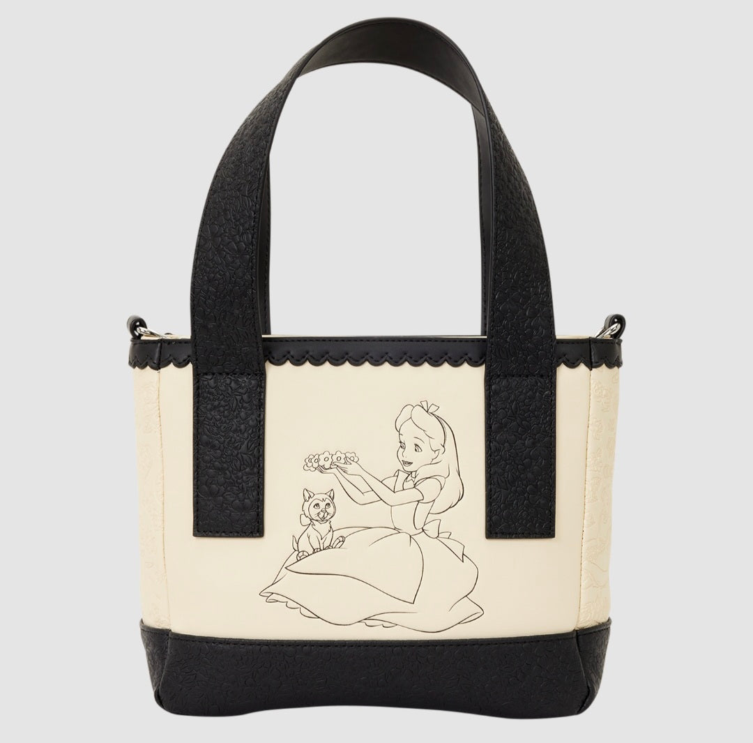 Loungefly - Alice in Wonderland Mini Tote Crossbody Bag