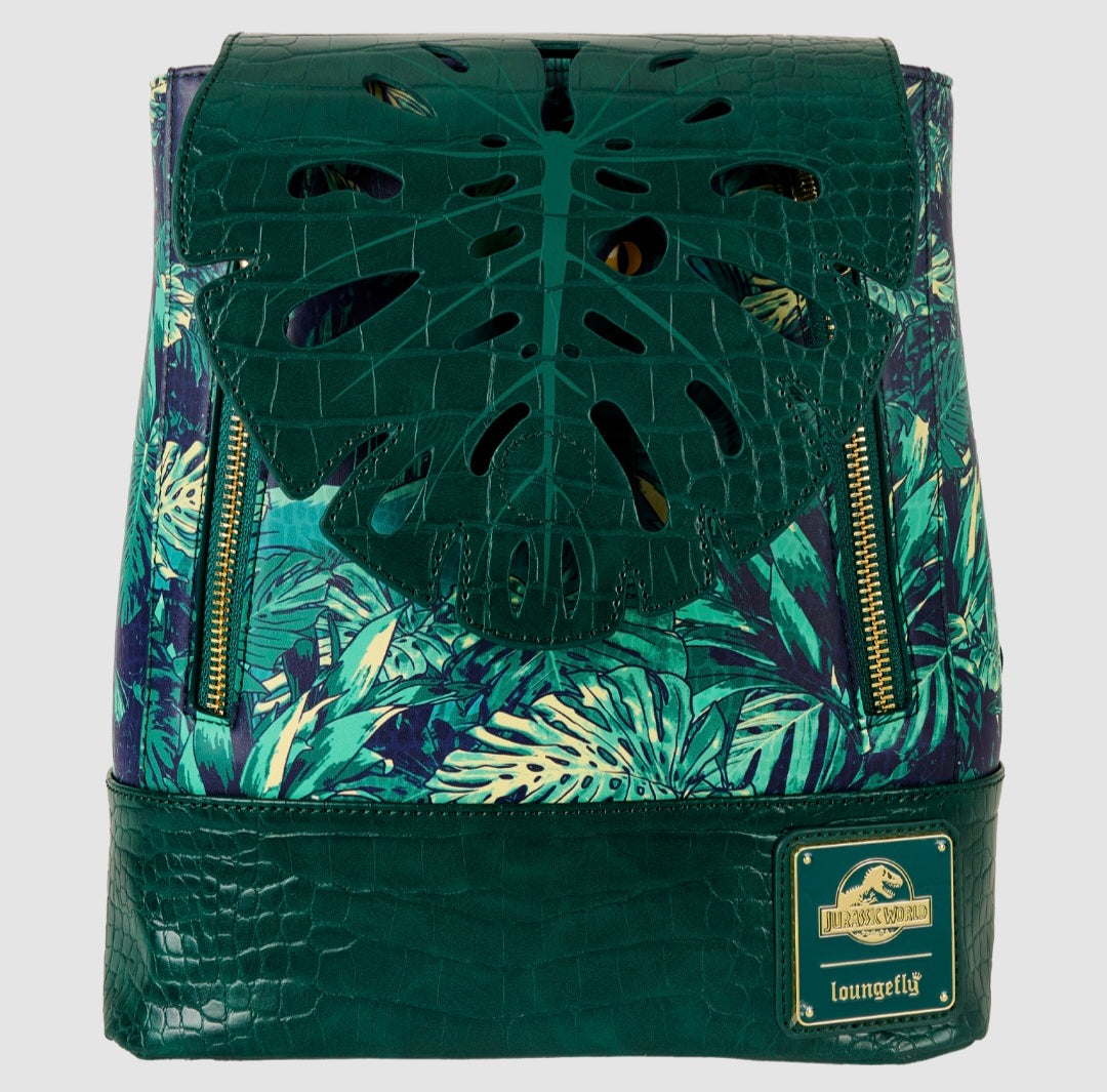 Loungefly - Jurassic World Jungle Velociraptor Glow Drawstring Mini Backpack