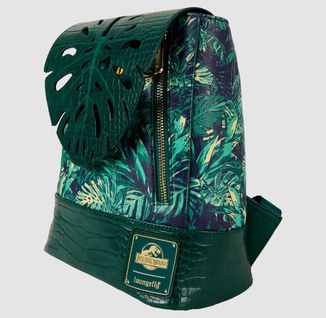 Loungefly - Jurassic World Jungle Velociraptor Glow Drawstring Mini Backpack