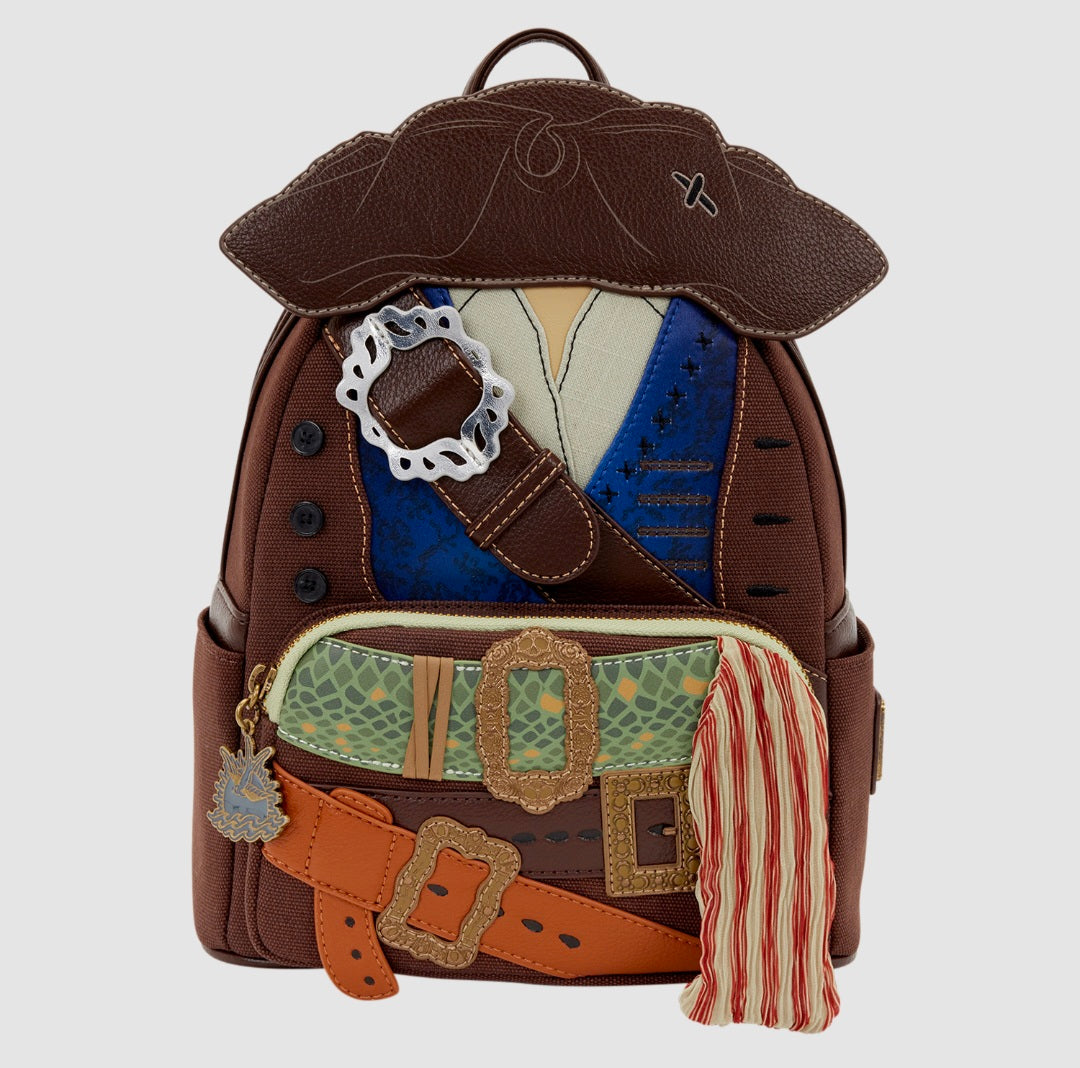 Loungefly - Pirates of the Caribbean Jack Sparrow Cosplay Mini Backpack
