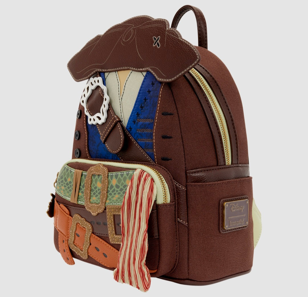 Loungefly - Pirates of the Caribbean Jack Sparrow Cosplay Mini Backpack