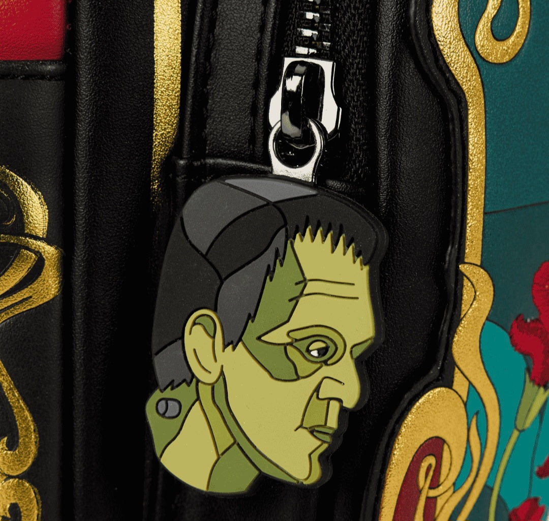 Loungefly - Universal Monsters The Bride Of Frankenstein Stained Glass Mini Backpack