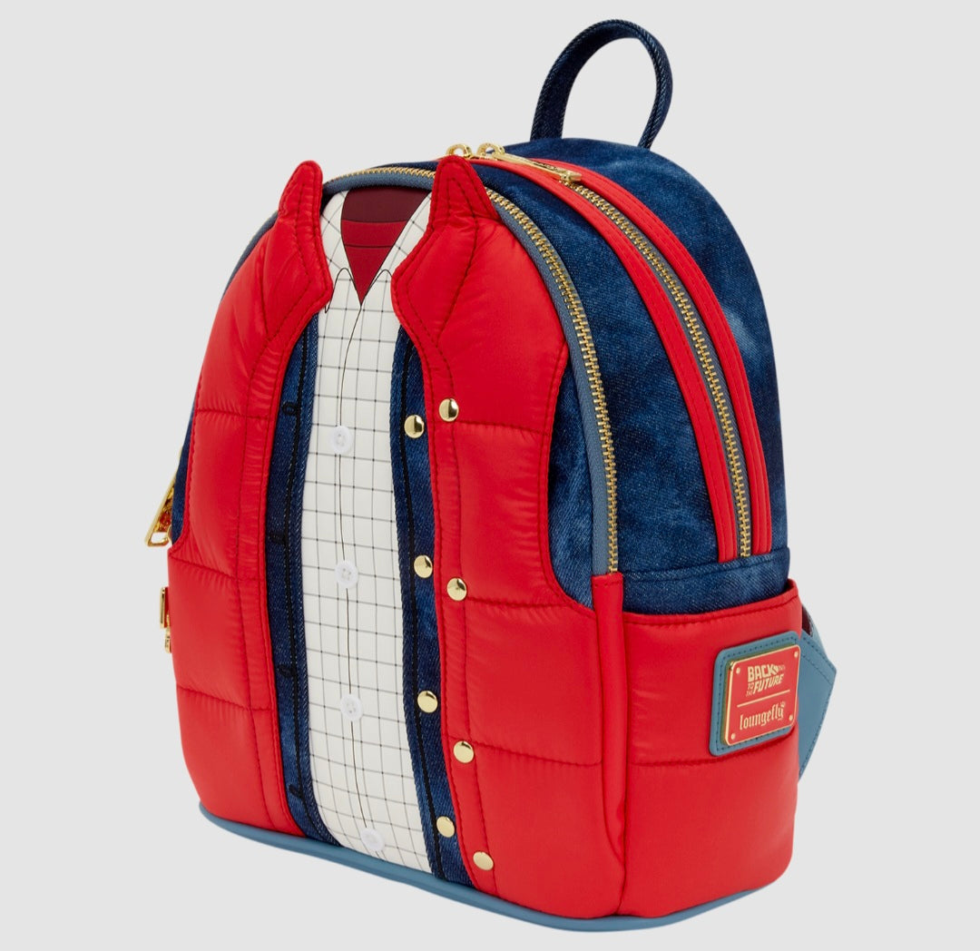 Loungefly - Back to the Future Marty McFly Cosplay Mini Backpack