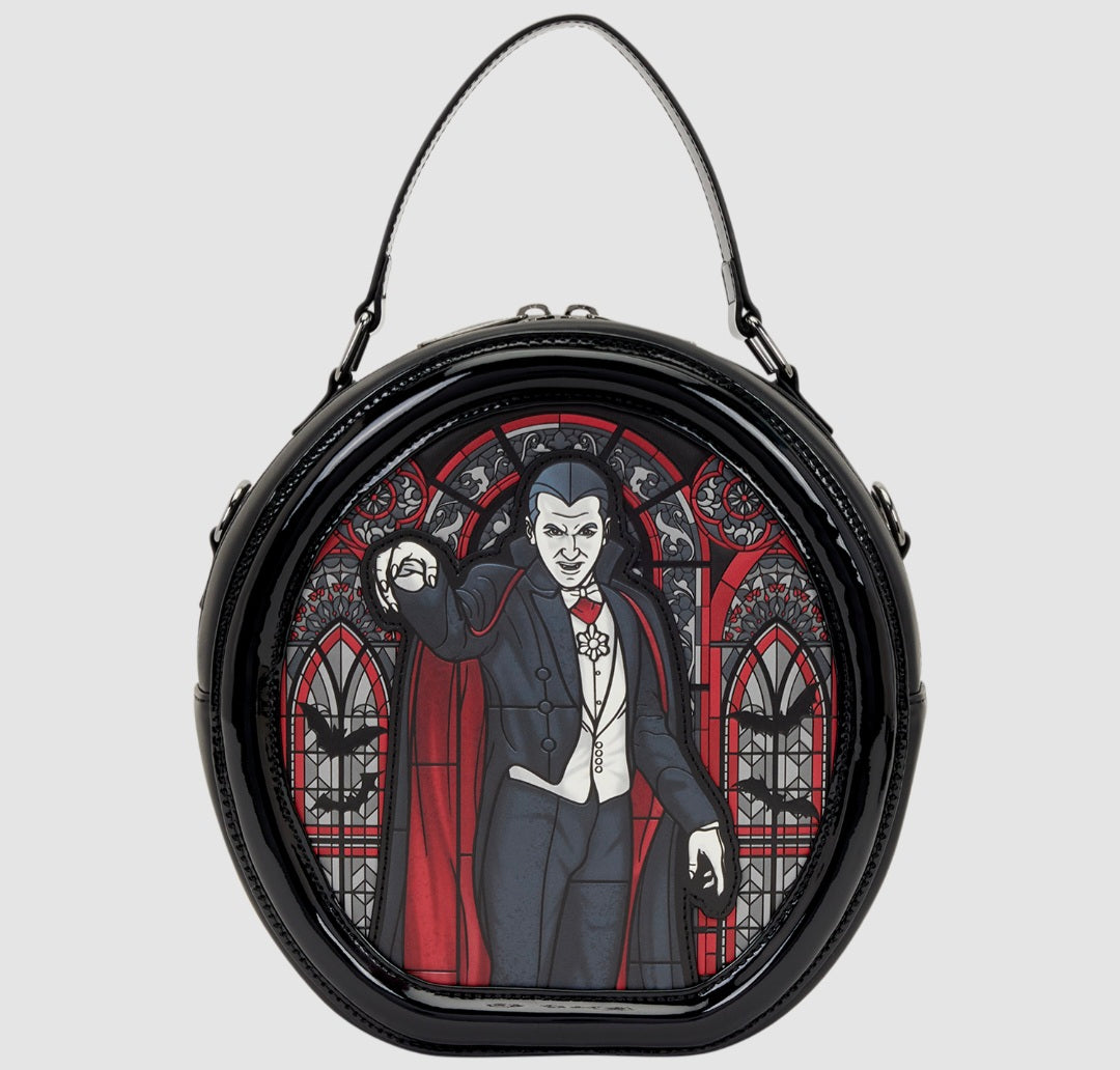 Loungefly - Universal Monsters Dracula & Frankenstein Crossbody Bag
