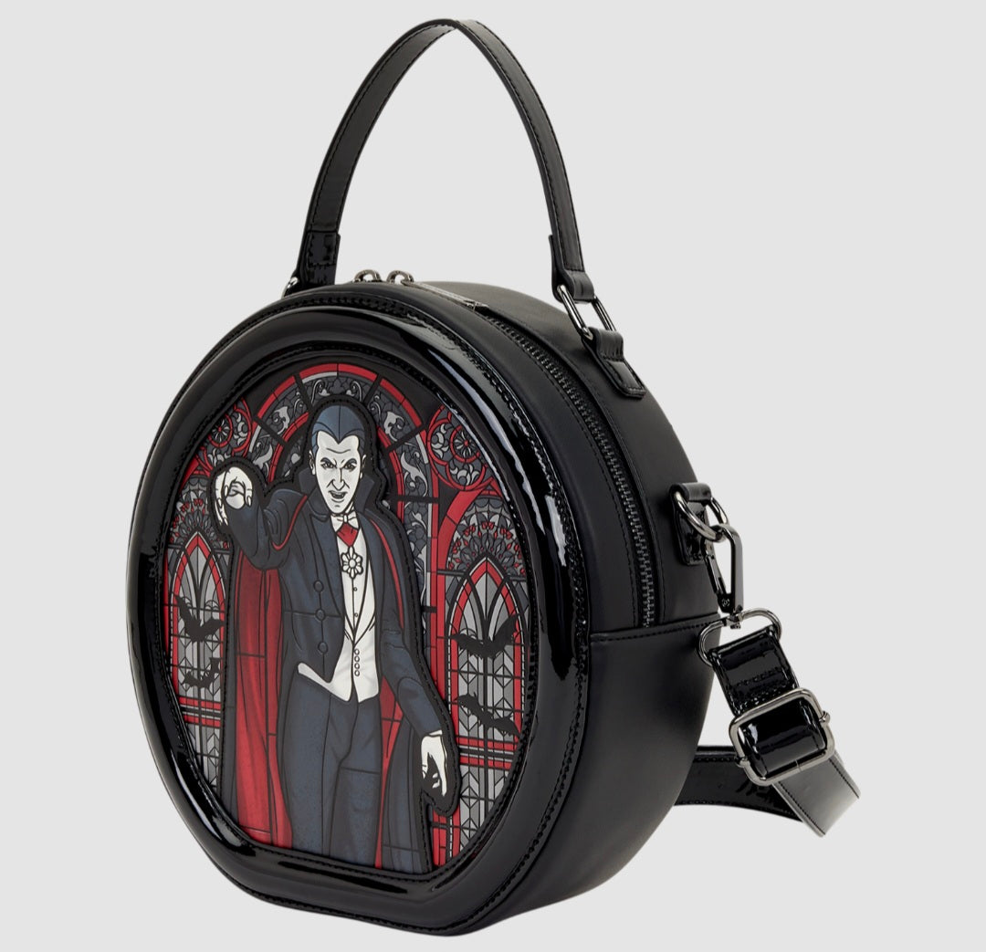 Loungefly - Universal Monsters Dracula & Frankenstein Crossbody Bag