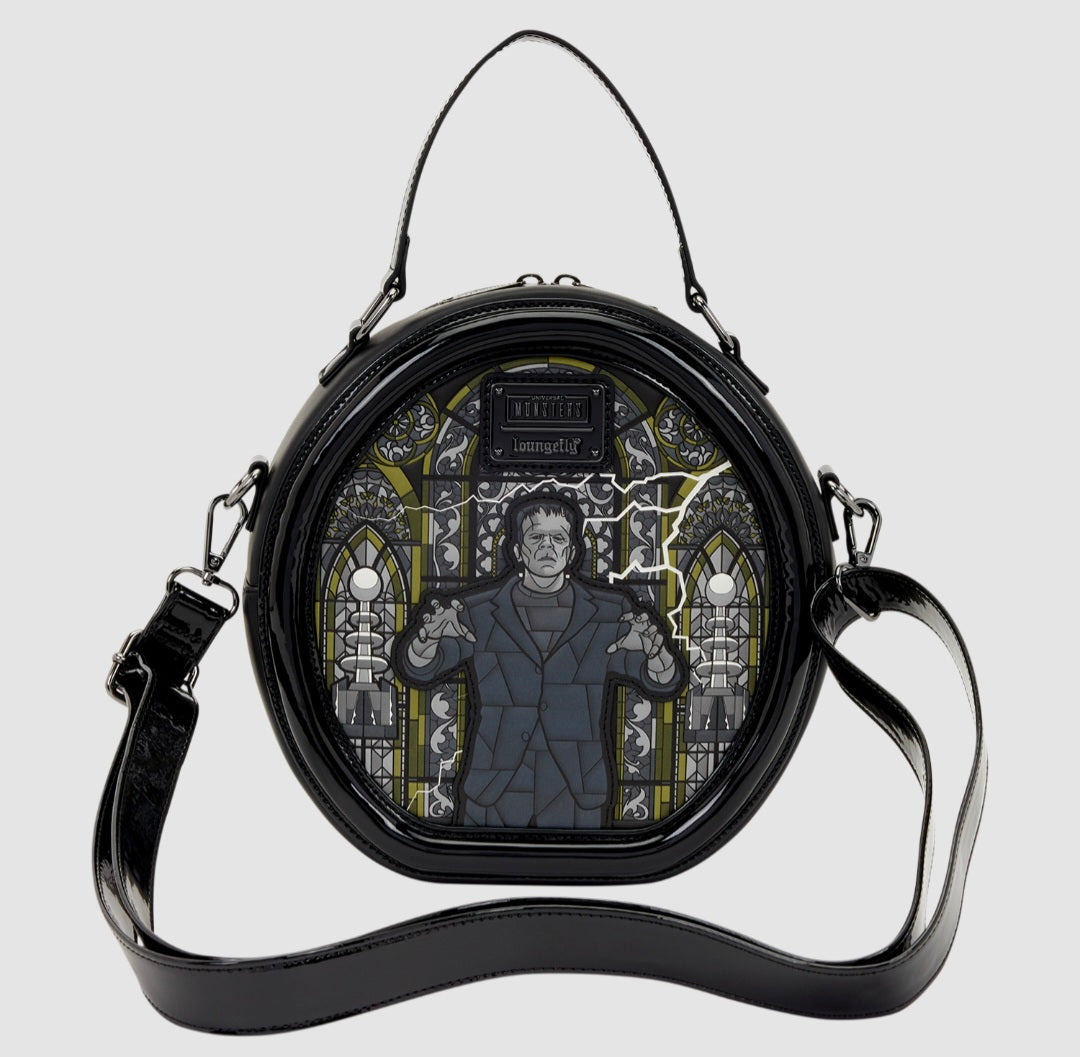 Loungefly - Universal Monsters Dracula & Frankenstein Crossbody Bag