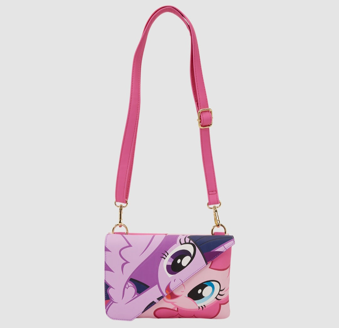 Loungefly - My Little Pony Twilight Sparkle & Pinkie Pie Crossbody Bag