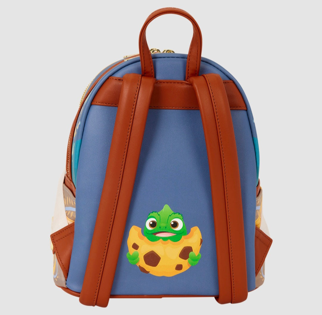 Loungefly - Tangled Rapunzel Glow Pin Trader Mini Backpack