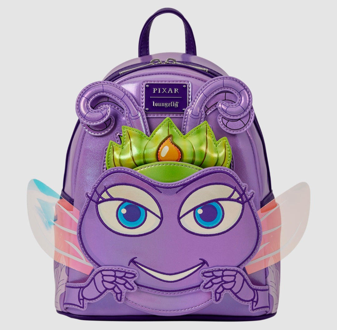 Loungefly - A Bug's Life Atta Cosplay Mini Backpack with Ear Headband