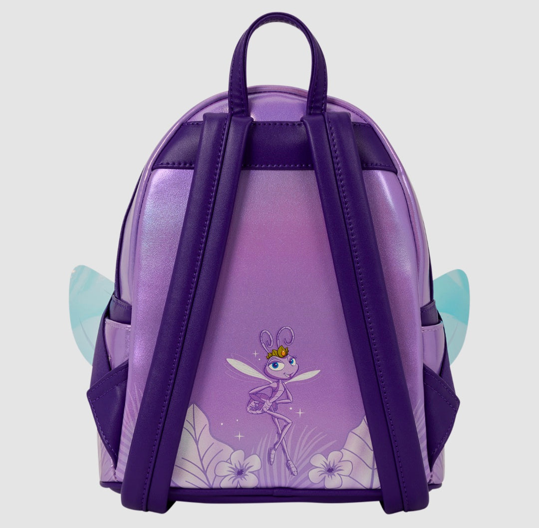 Loungefly - A Bug's Life Atta Cosplay Mini Backpack with Ear Headband