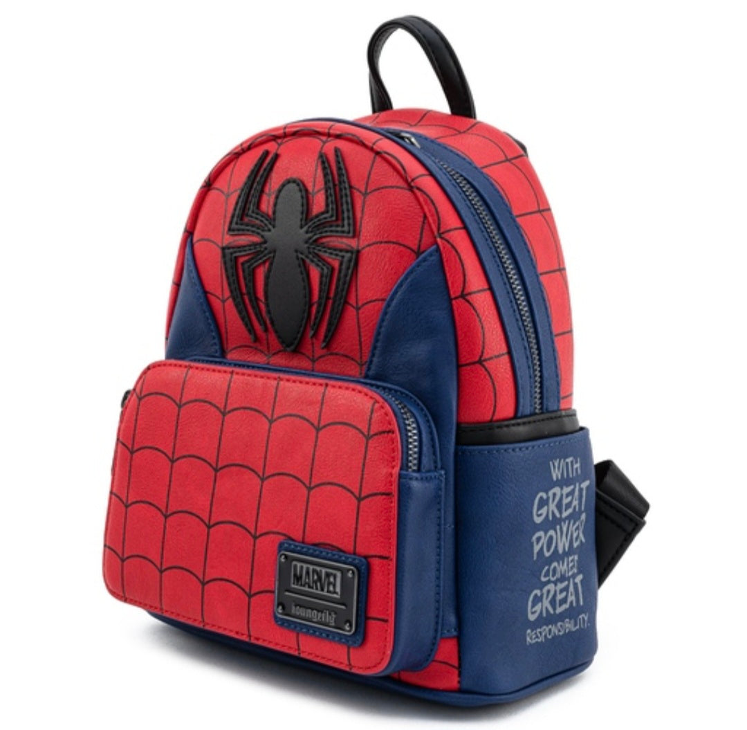 Loungefly - Marvel Spider-Man Classic Cosplay Mini Backpack