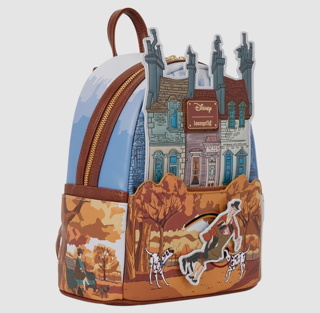 Loungefly - Dalmatians Roger & Anita Scene Mini Backpack