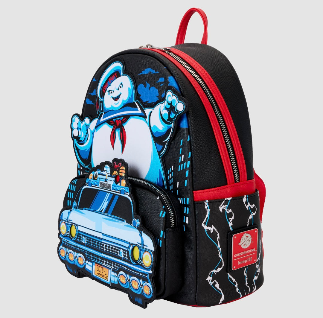 Loungefly - Ghostbusters Stay Puft Ecto-1 Light Up Mini Backpack