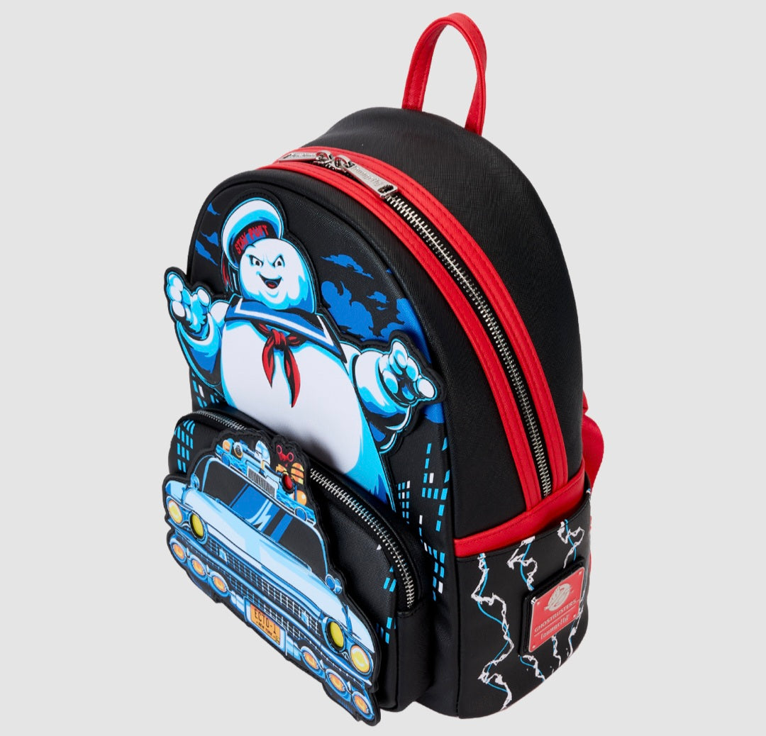Loungefly - Ghostbusters Stay Puft Ecto-1 Light Up Mini Backpack