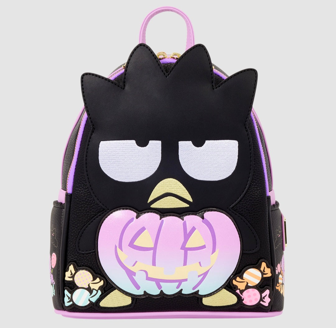 Loungefly - Sanrio Badtz-Maru Pumpkin Light-Up Cosplay Mini Backpack