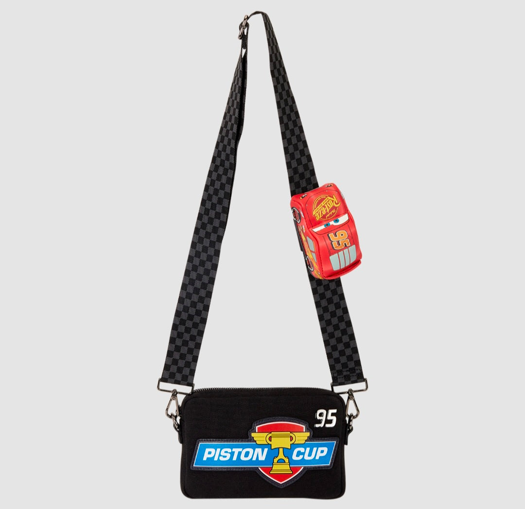 Loungefly - Cars 20th Anniversary Piston Cup Sling Crossbody Bag