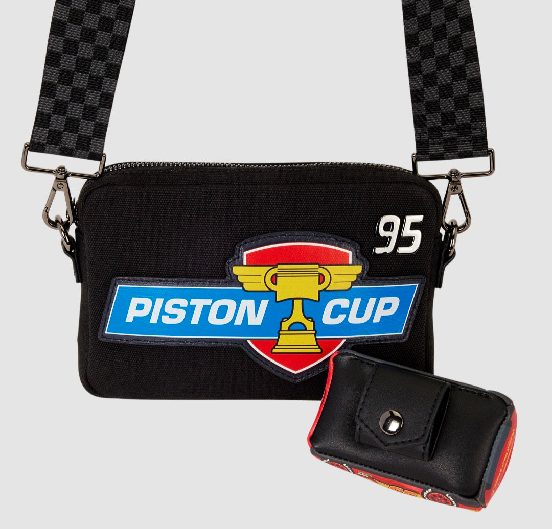 Loungefly - Cars 20th Anniversary Piston Cup Sling Crossbody Bag