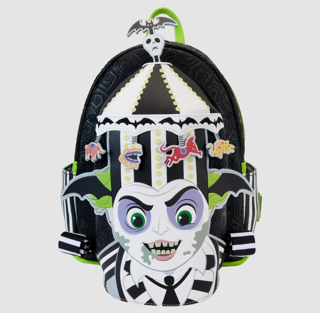 Loungefly - Beetlejuice Carousel Hat Light Up Cosplay Mini Backpack