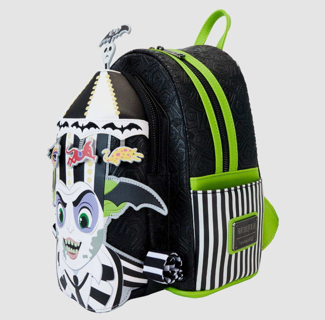 Loungefly - Beetlejuice Carousel Hat Light Up Cosplay Mini Backpack