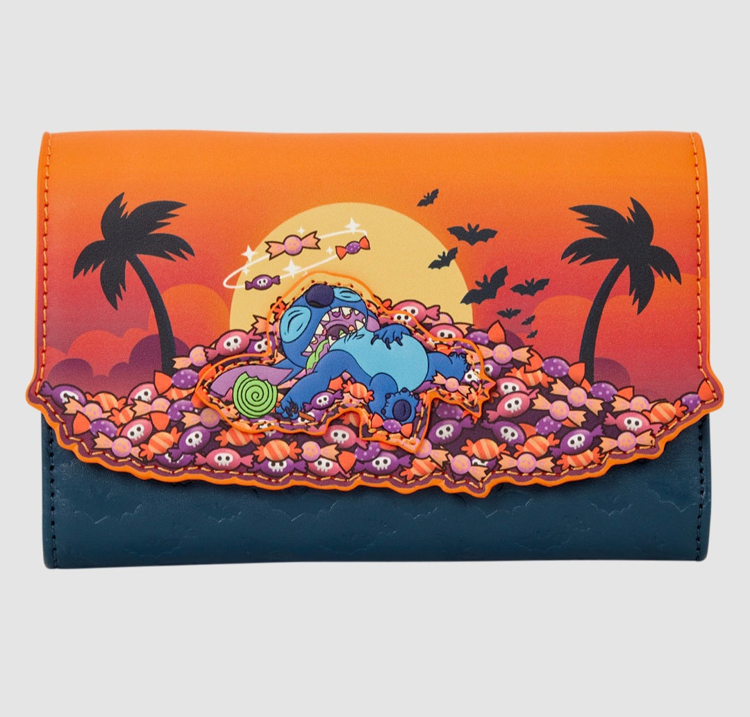 Loungefly - Lilo & Stitch Halloween Candy Wallet