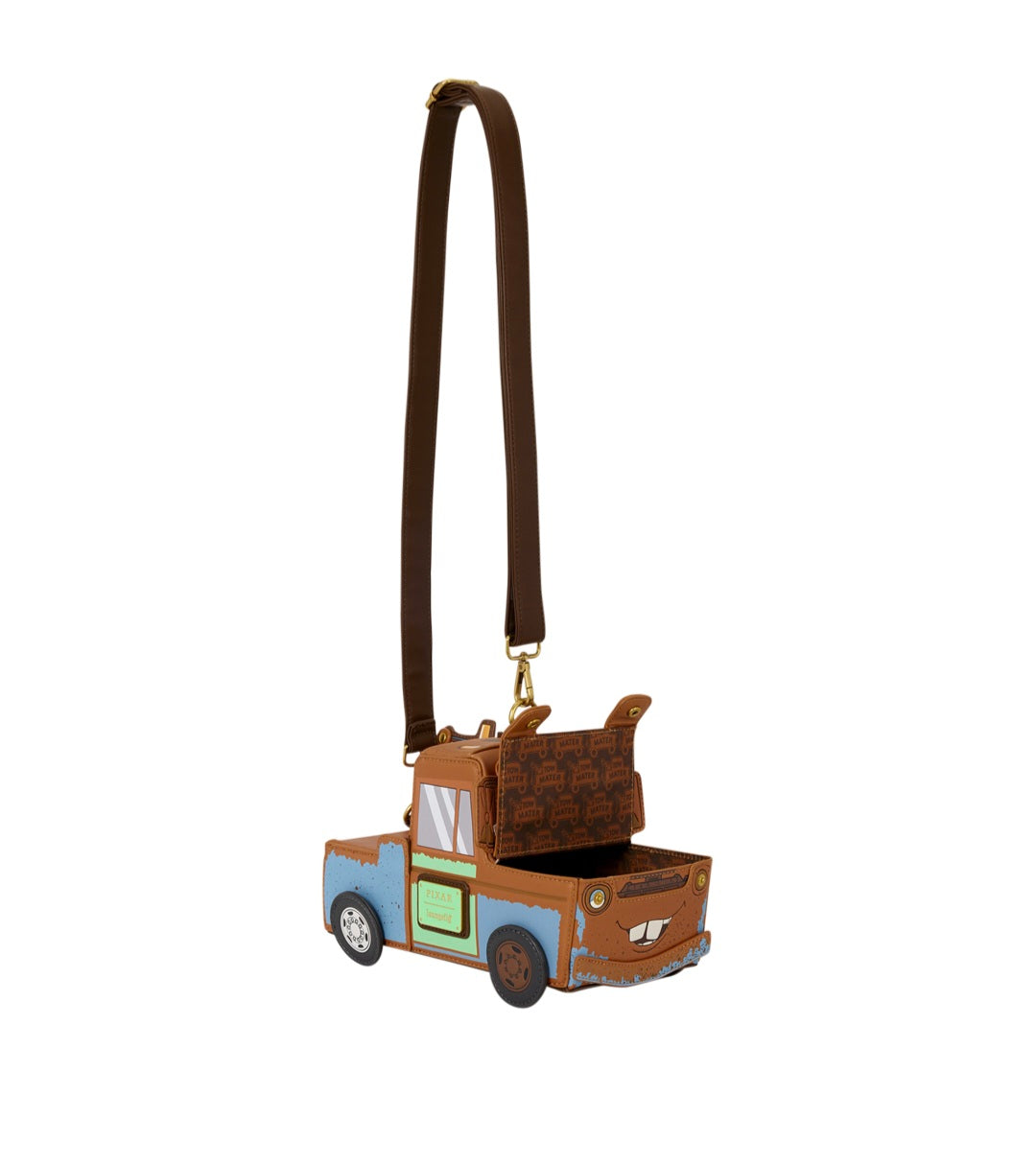 Loungefly Disney Pixar Cars 20th Anniversary Mater Figural Crossbody Bag (Pre-Order)