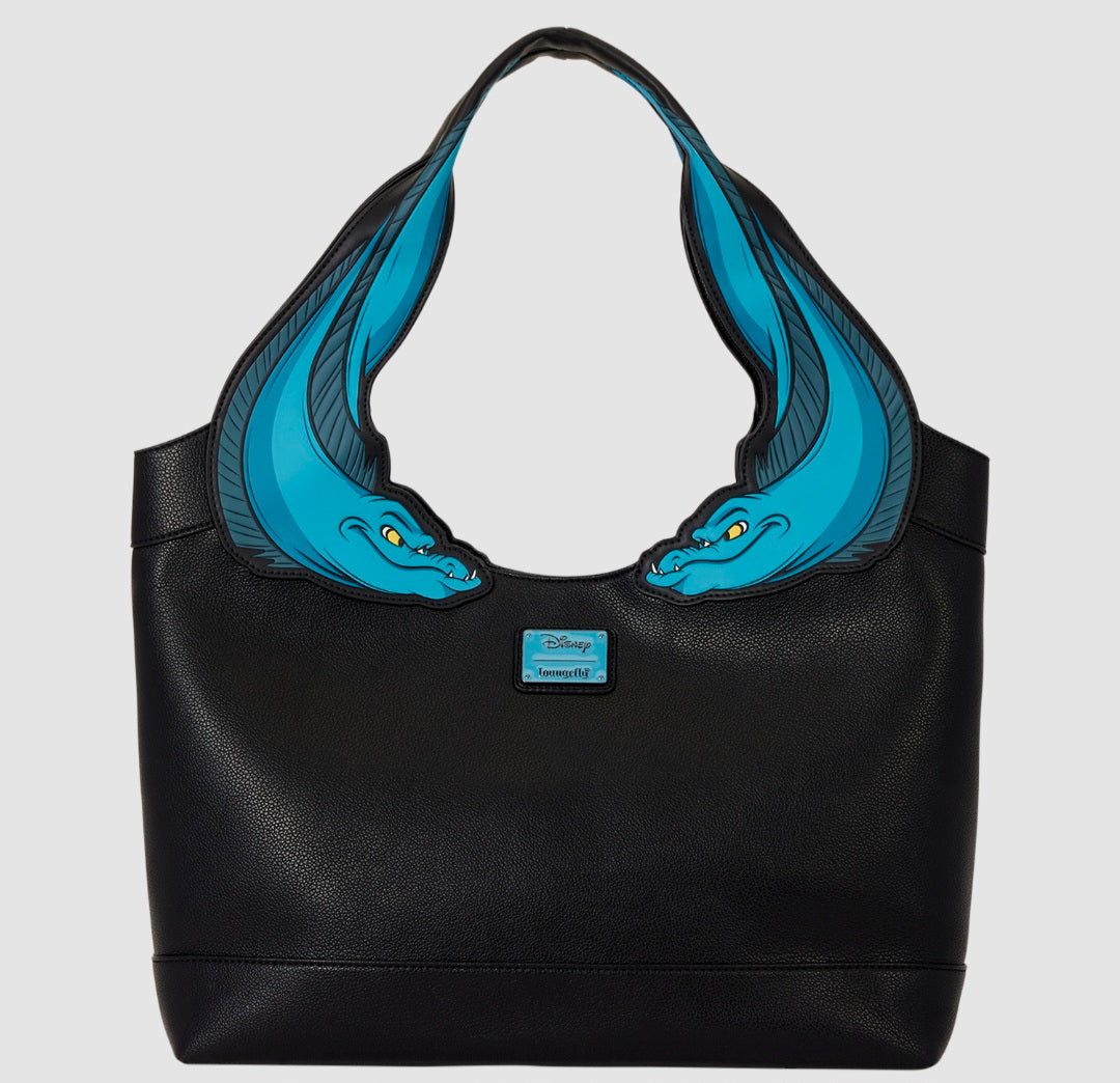 Loungefly - The Little Mermaid Flotsam and Jetsam Tote Bag with Coin Bag