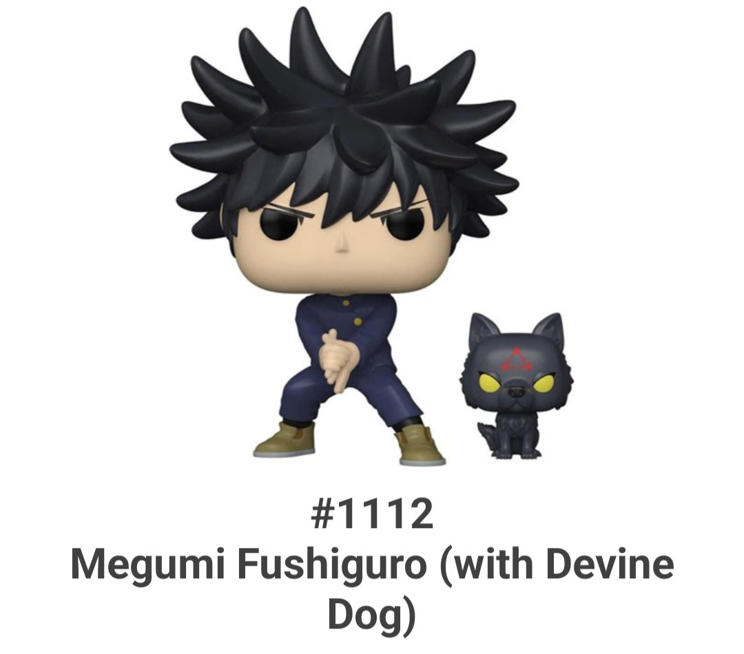 Jujutsu Kaisen - Megumi Fushiguro with Dog #1112