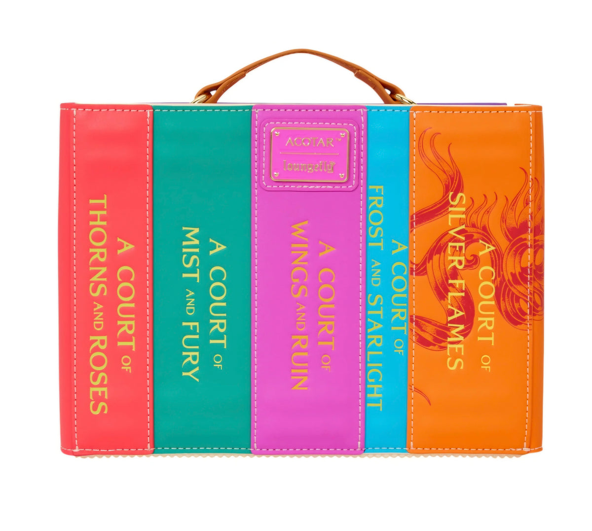 Loungefly - A Court of Thorns and Roses Book Series Figural Crossbody Bag PRE-ORDER