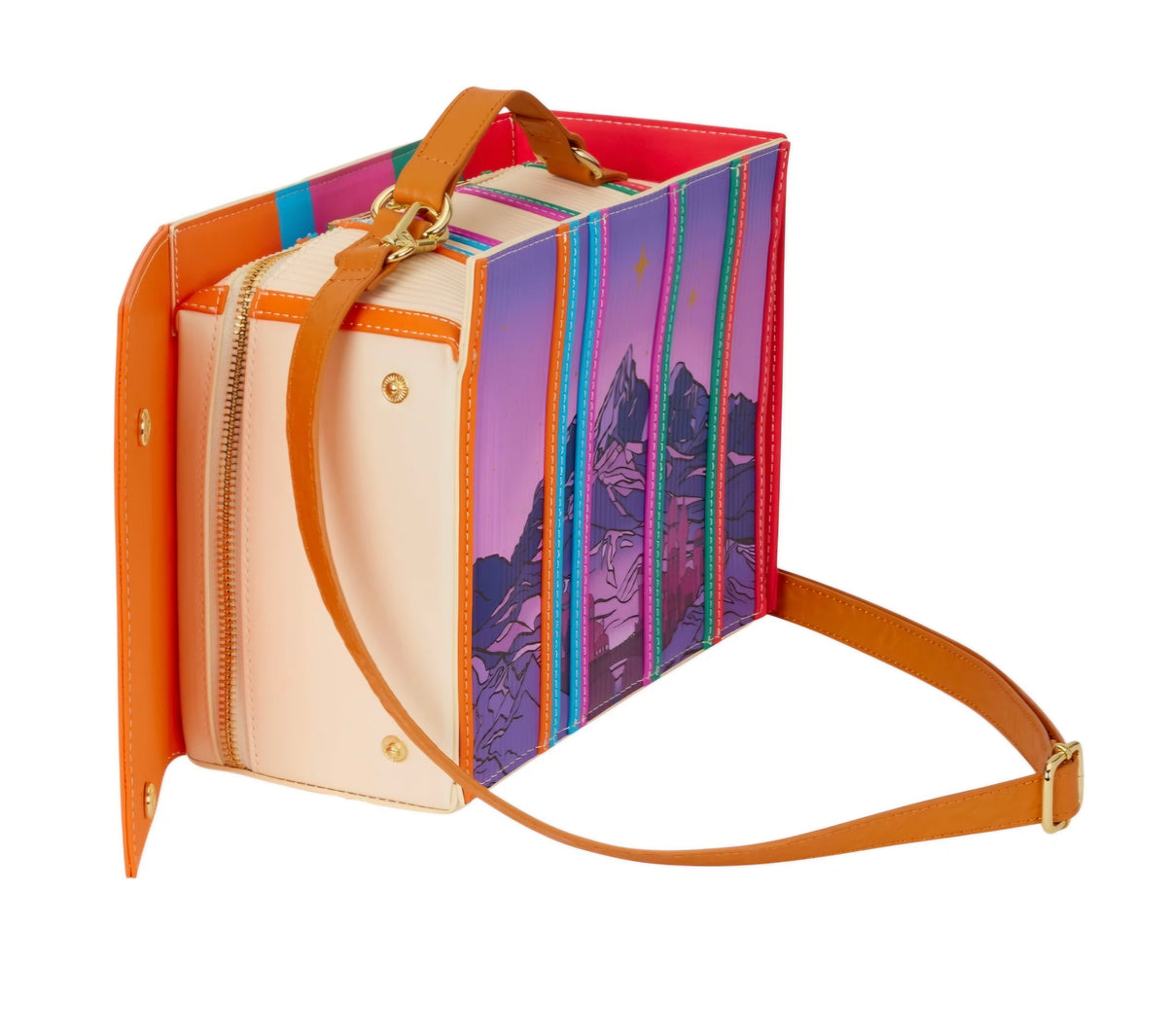 Loungefly - A Court of Thorns and Roses Book Series Figural Crossbody Bag PRE-ORDER