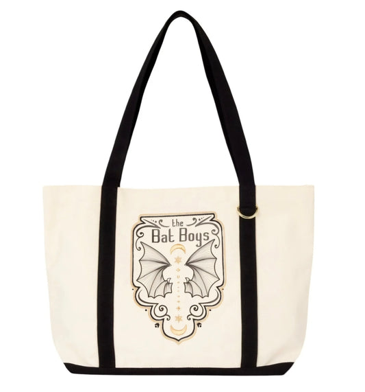 Loungefly - A Court of Thorns and Roses The Bat Boys Canvas Tote Bag PRE-ORDER