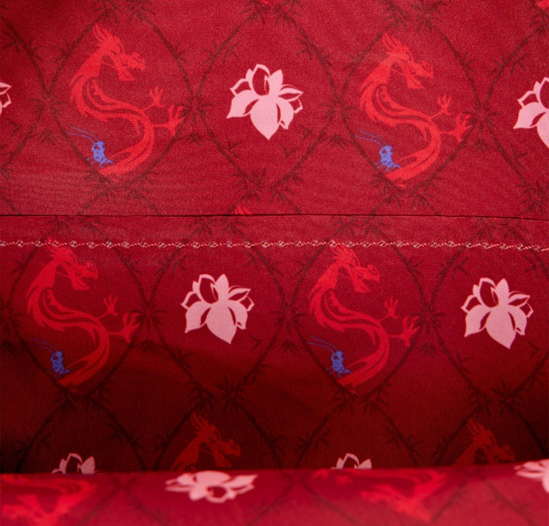 Loungefly - Mulan Mushu Glitter Cosplay Mini Backpack