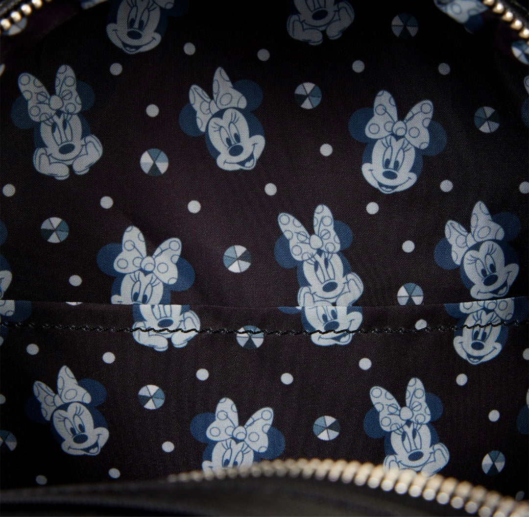 Loungefly - Minnie Mouse Studs & Chains Mini Backpack