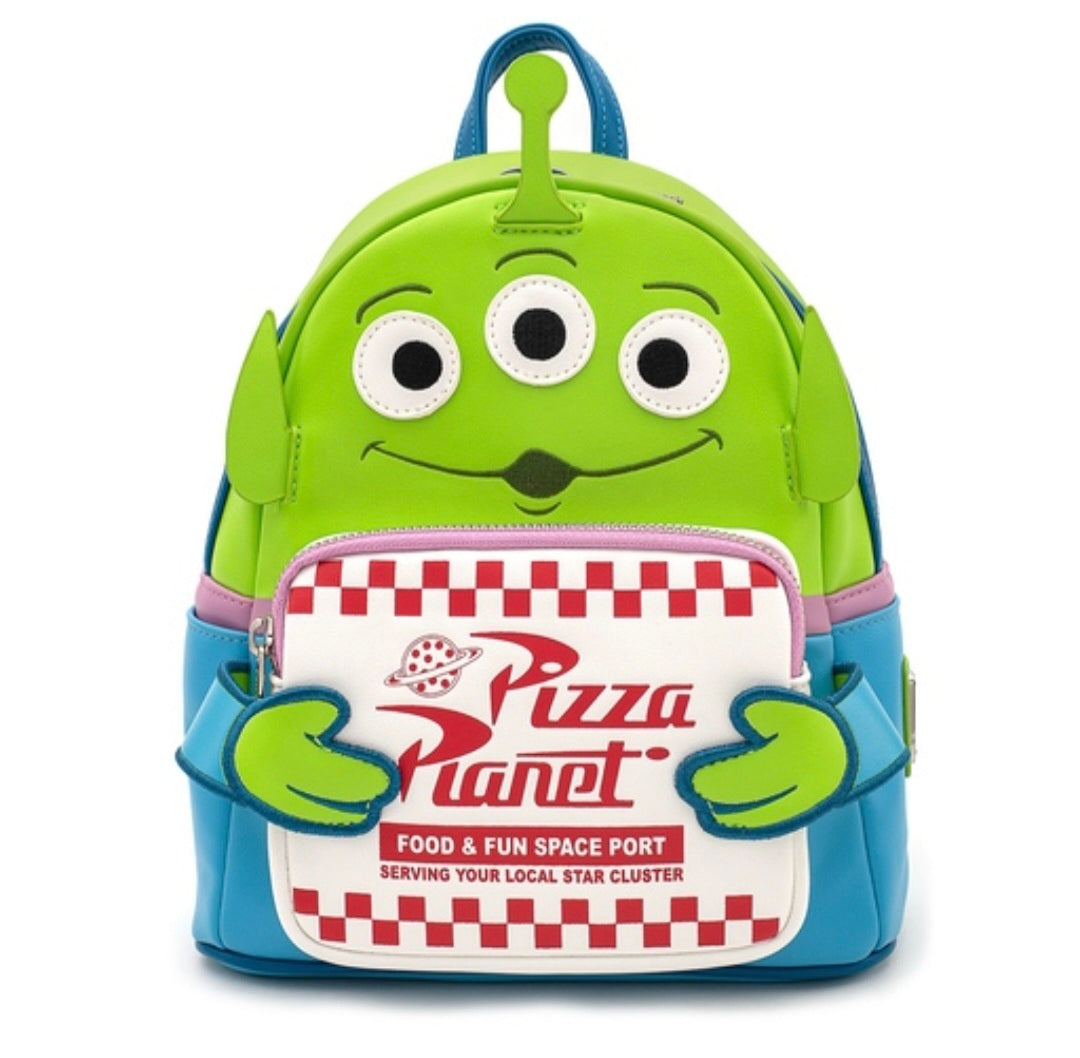 Loungefly - Pixar Toy Story Pizza Planet Alien Mini Backpack