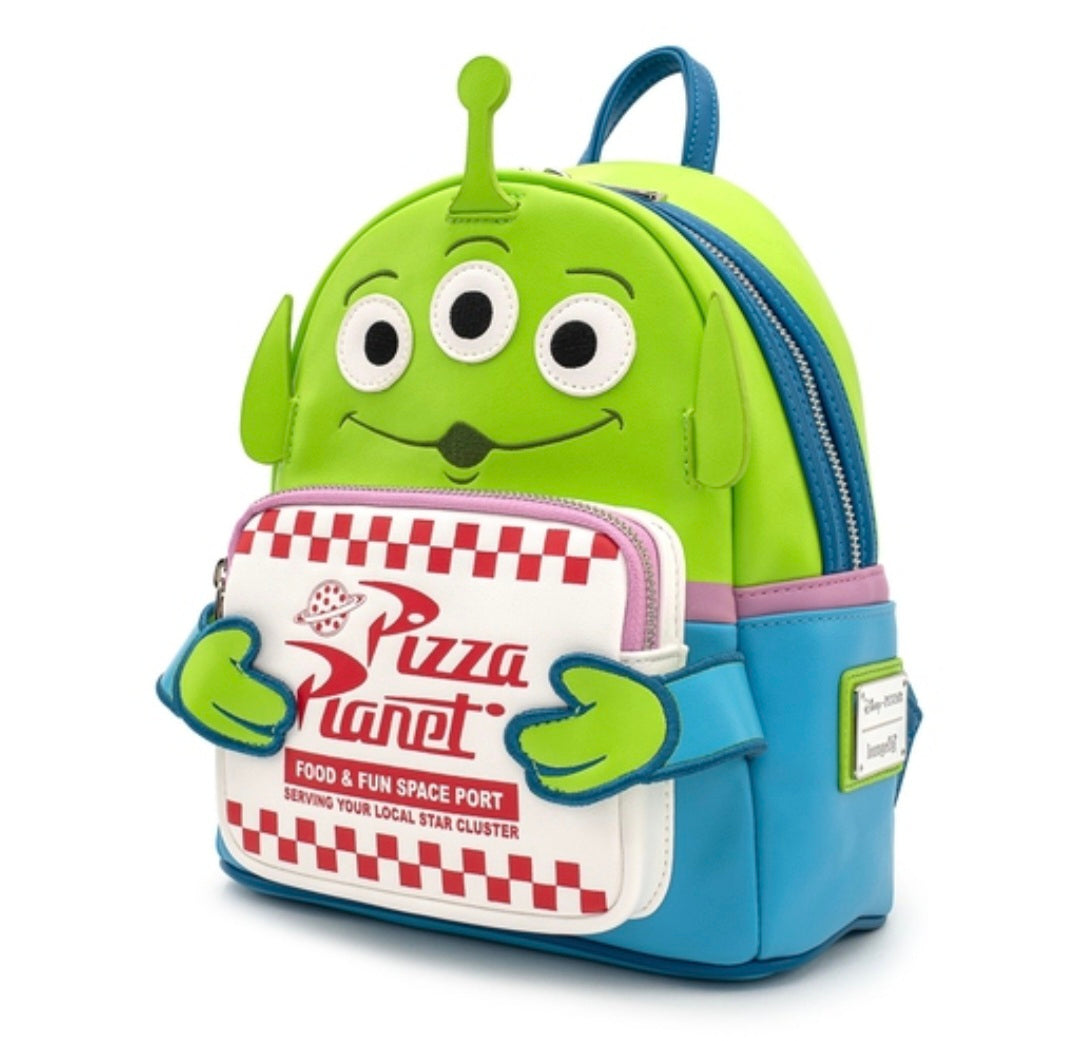 Loungefly - Pixar Toy Story Pizza Planet Alien Mini Backpack