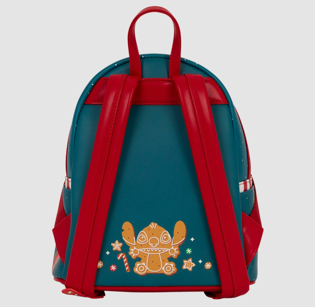 Loungefly - Lilo & Stitch Ohana Holiday Light Up Mini Backpack