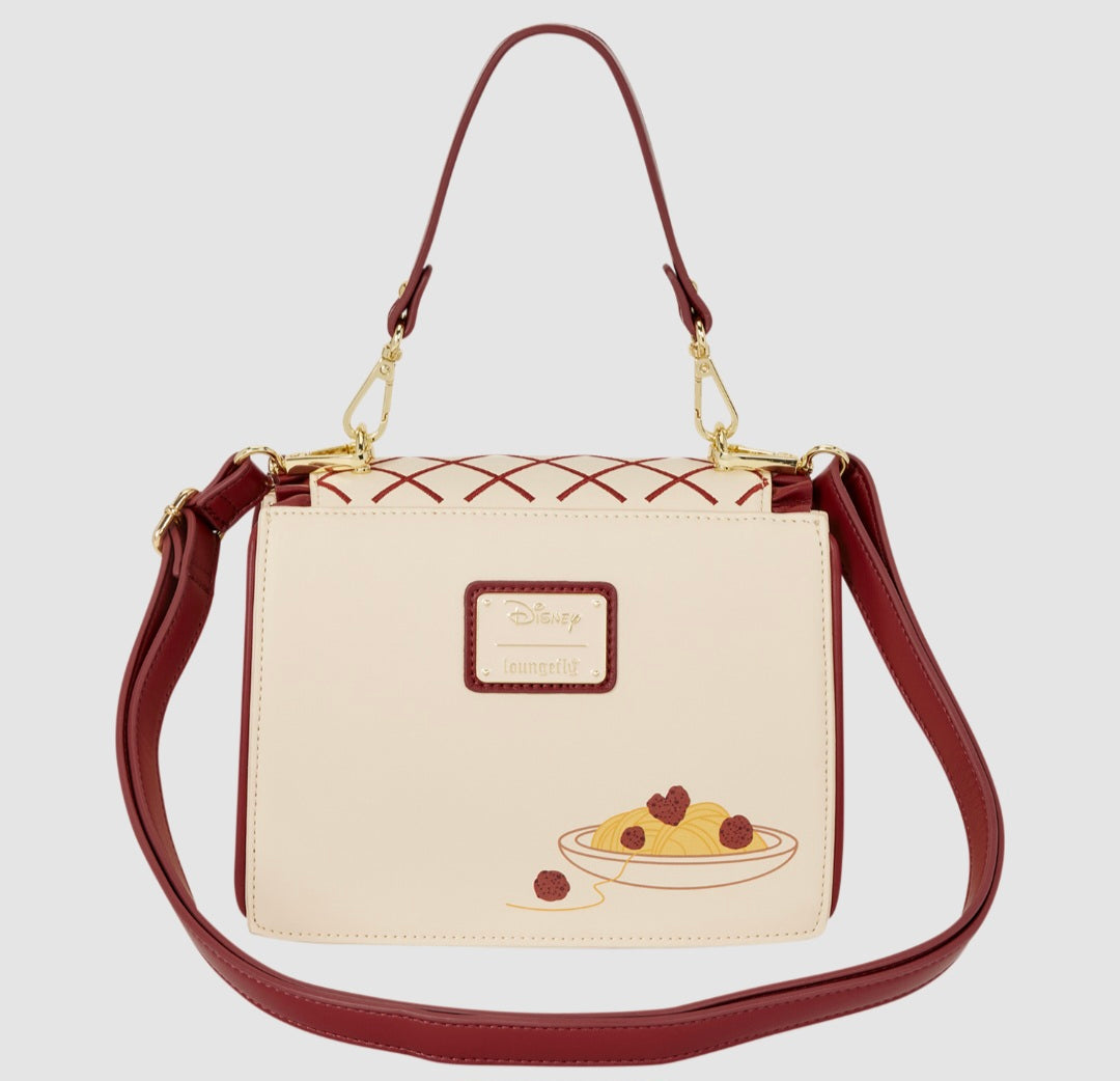 Loungefly - Lady and the Tramp Spaghetti Crossbody Bag