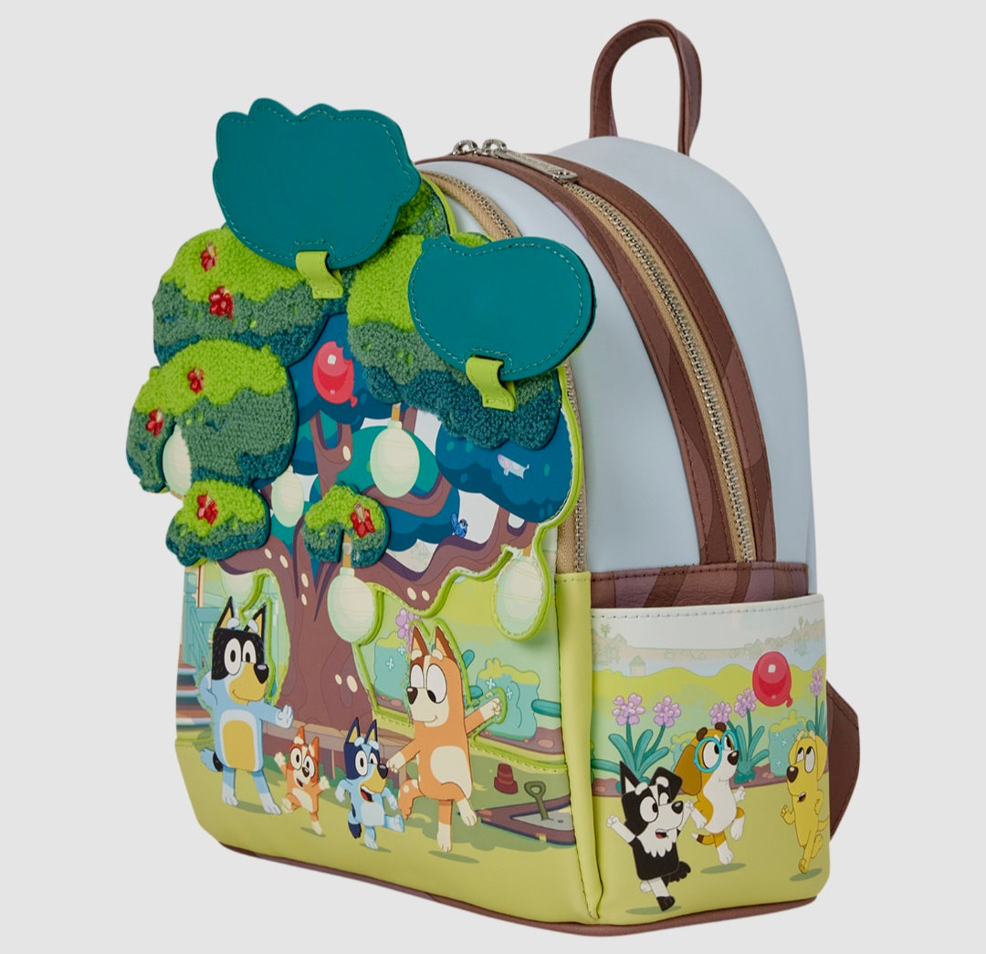 Loungefly - Bluey's Backyard Light-Up Mini Backpack  PRE-ORDER