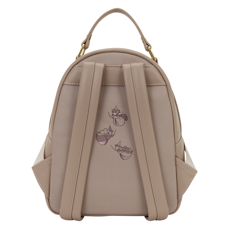Loungefly - Sleeping Beauty & Maleficent Spinning Wheel Mini Backpack