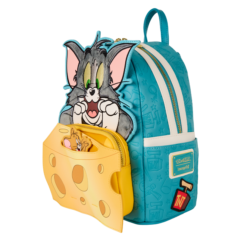 Loungefly - Tom and Jerry Plush Pop-Up Mini Backpack