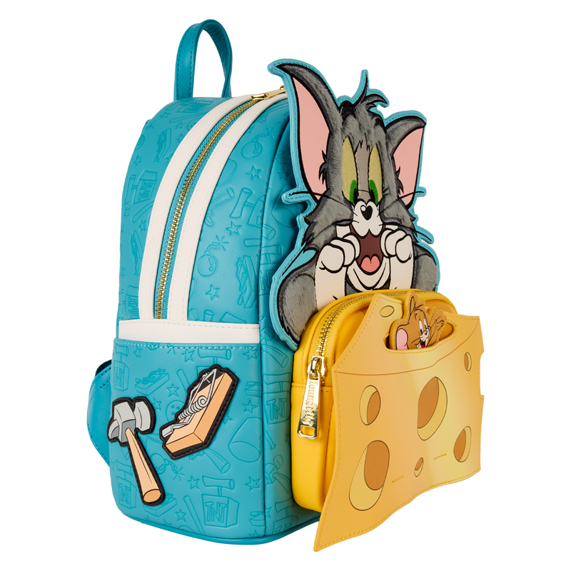Loungefly - Tom and Jerry Plush Pop-Up Mini Backpack