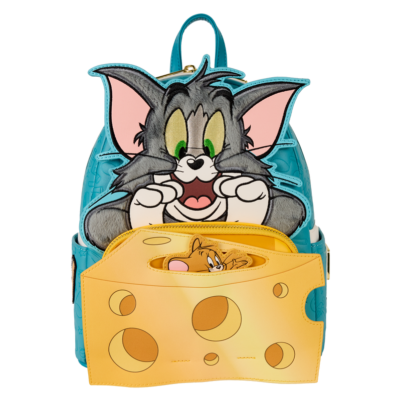 Loungefly - Tom and Jerry Plush Pop-Up Mini Backpack