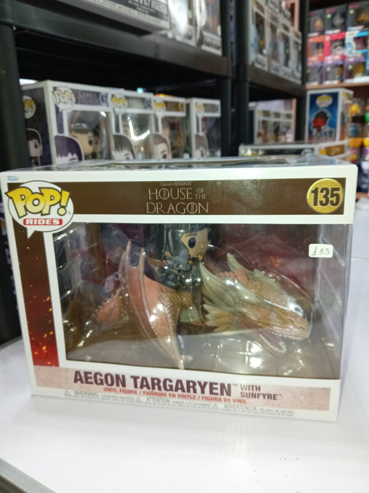 House Of the Dragon - Aegon Targaryen With Sunfyre #135