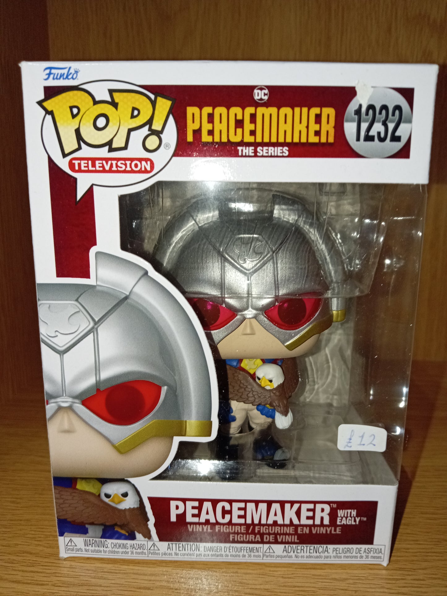 Peacemaker The Series - Peacemaker With Eagly #1232 (Imperfections seen on pictures)